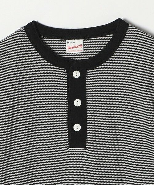 SHIPS for women / シップスウィメン カットソー（半袖以外） | Healthknit:〈洗濯機可能〉ヘンリーネック ロング スリーブ TEE | 詳細7