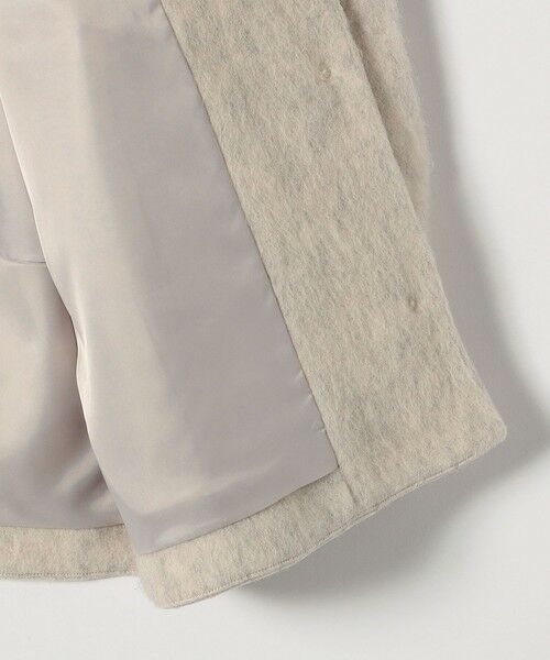 SHIPS / シップス その他アウター | 《一部追加予約》SHIPS any: シャギー ノーカラー コクーン コート | 詳細16