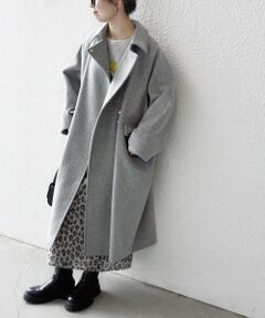 SHIPS / シップス ステンカラーコート | 【WEB限定】SHIPS any: バルマカーン コクーン コート 25AW