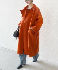 SHIPS / シップス ステンカラーコート | 【WEB限定】SHIPS any: バルマカーン コクーン コート 25AW