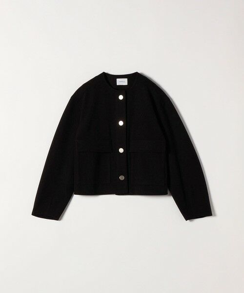 SHIPS / シップス ノーカラージャケット | SHIPS any: エア ニードル ポケット コンパクト ノーカラー ジャケット | 詳細8