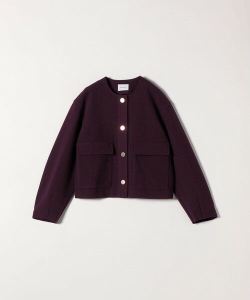 SHIPS / シップス ノーカラージャケット | SHIPS any: エア ニードル ポケット コンパクト ノーカラー ジャケット | 詳細16