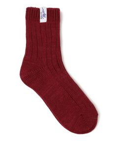 SHIPS / シップス ソックス | miller: ピスネーム付き リブ ソックス