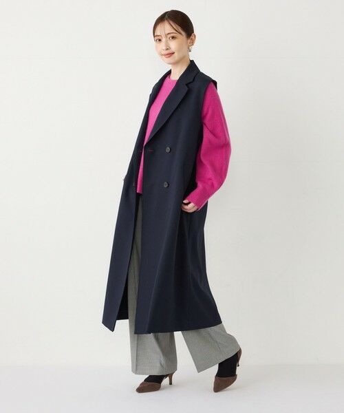 SHIPS for women / シップスウィメン ロング・マキシ丈ワンピース | SHIPS Colors:〈手洗い可能〉2WAY ジレ ワンピース | 詳細28