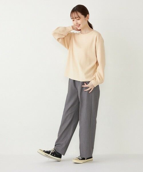 SHIPS / シップス ニット・セーター | SHIPS Colors:〈手洗い可能〉バックリボン ニット セットアップ | 詳細13