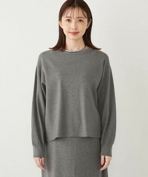 SHIPS for women / シップスウィメン ニット・セーター | SHIPS Colors:〈手洗い可能〉バックリボン ニット セットアップ | 詳細27