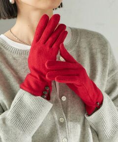 SHIPS / シップス 手袋 | 《一部追加予約》カシミヤ ミックス ジャージ グローブ