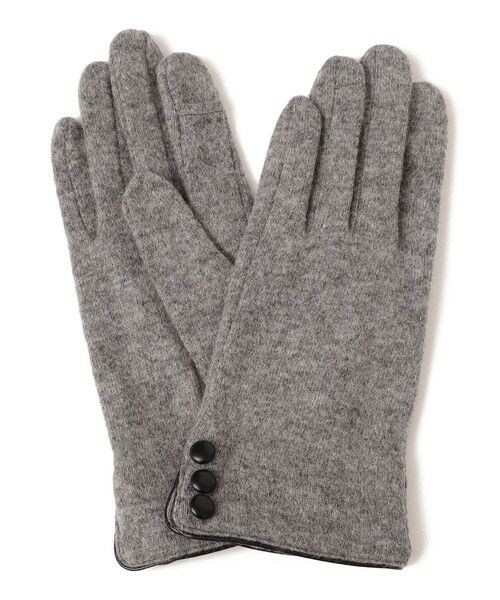 SHIPS / シップス 手袋 | 《一部追加予約》カシミヤ ミックス ジャージ グローブ | 詳細10