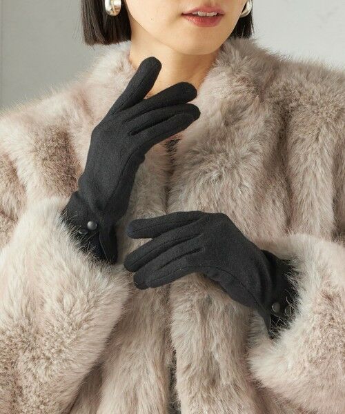 SHIPS / シップス 手袋 | 《一部追加予約》カシミヤ ミックス ジャージ グローブ | 詳細11