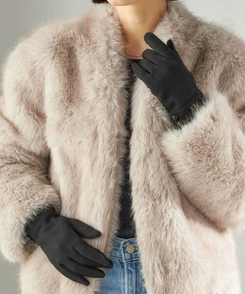 SHIPS / シップス 手袋 | 《一部追加予約》カシミヤ ミックス ジャージ グローブ | 詳細14