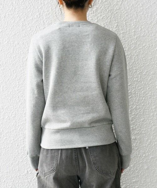SHIPS / シップス スウェット | 《追加予約》SHIPS any:〈手洗い可能〉裏起毛 ビジュー クルーネック コンパクト プルオーバー | 詳細24