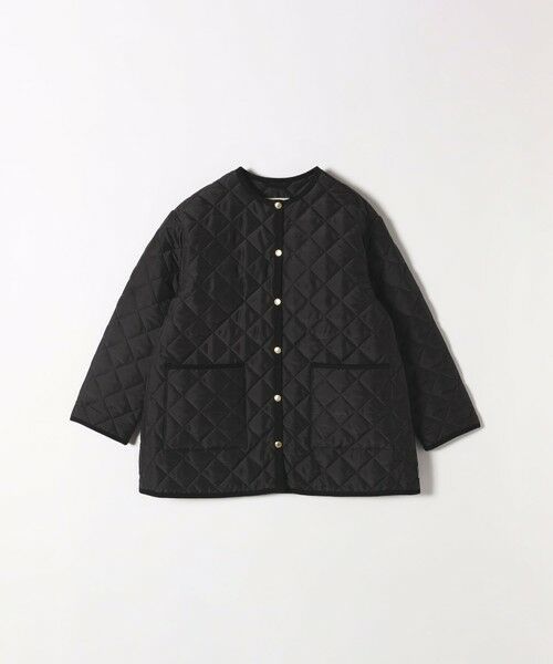 SHIPS for women / シップスウィメン ノーカラージャケット | Traditional Weatherwear: ARKLEY キルティング ミドル ノーカラー コート | 詳細9