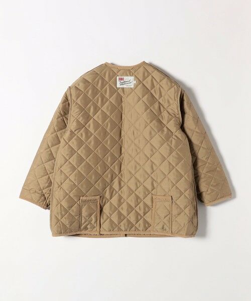 SHIPS for women / シップスウィメン ノーカラージャケット | Traditional Weatherwear: ARKLEY キルティング ミドル ノーカラー コート | 詳細13