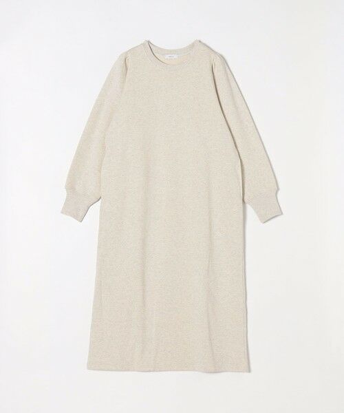 SHIPS / シップス ロング・マキシ丈ワンピース | 【WEB限定】SHIPS any: USAコットン 裏起毛 パフ スリーブ ワンピース 2 | 詳細8
