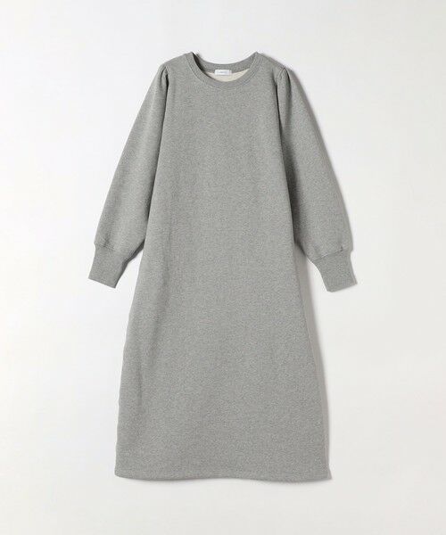 SHIPS / シップス ロング・マキシ丈ワンピース | 【WEB限定】SHIPS any: USAコットン 裏起毛 パフ スリーブ ワンピース 2 | 詳細25