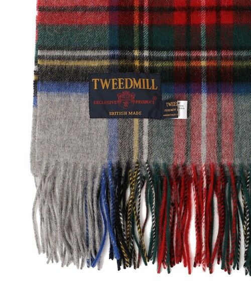 SHIPS for women / シップスウィメン マフラー・ショール・スヌード・ストール | 《予約》TWEED MILL: チェック ウール ストール 24FW | 詳細3