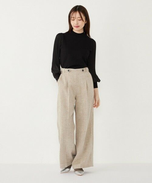 SHIPS / シップス その他パンツ | SHIPS Colors:〈手洗い可能〉ミックスツイード ワイド パンツ 2 | 詳細14