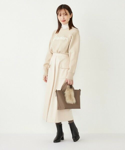 SHIPS / シップス ロング・マキシ丈スカート | SHIPS Colors:〈手洗い可能〉TR 起毛 ストレッチ ポケット スカート◇ | 詳細8