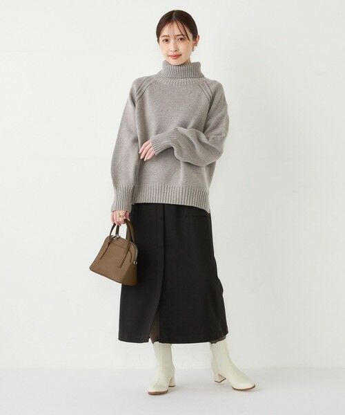 SHIPS / シップス ロング・マキシ丈スカート | SHIPS Colors:〈手洗い可能〉TR 起毛 ストレッチ ポケット スカート◇ | 詳細11