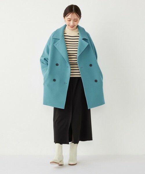 SHIPS for women / シップスウィメン ロング・マキシ丈スカート | SHIPS Colors:〈手洗い可能〉TR 起毛 ストレッチ ポケット スカート | 詳細12