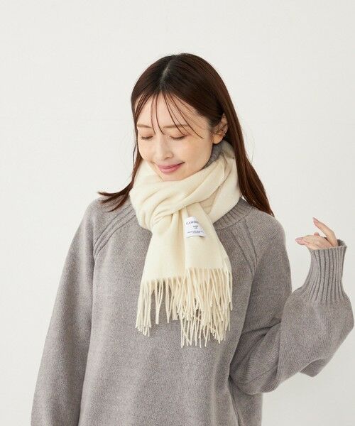 SHIPS / シップス マフラー・ショール・スヌード・ストール | SHIPS Colors: カシミヤ ストール / マフラー 2◇ | 詳細5