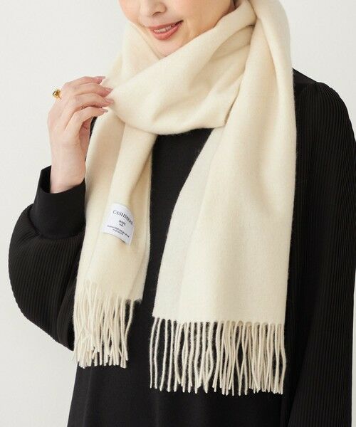 SHIPS / シップス マフラー・ショール・スヌード・ストール | SHIPS Colors: カシミヤ ストール / マフラー 2◇ | 詳細8