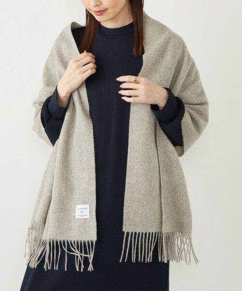 SHIPS / シップス マフラー・ショール・スヌード・ストール | SHIPS Colors: カシミヤ ストール 2◇ | 詳細11