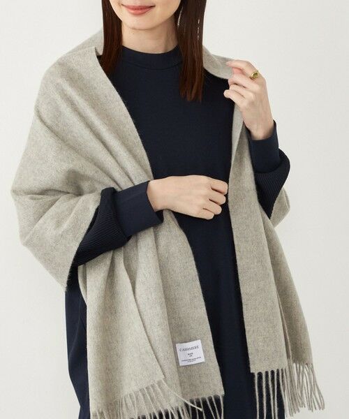 SHIPS / シップス マフラー・ショール・スヌード・ストール | SHIPS Colors: カシミヤ ストール 2◇ | 詳細12