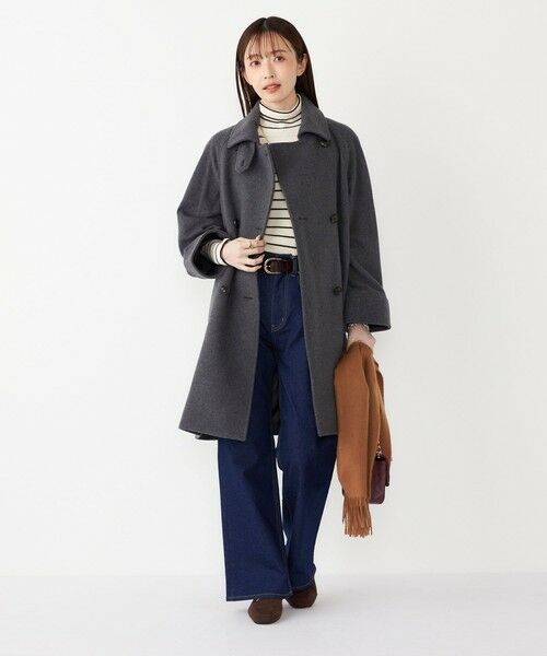 SHIPS / シップス マフラー・ショール・スヌード・ストール | SHIPS Colors: カシミヤ ストール / マフラー 2◇ | 詳細19