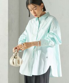 SHIPS / シップス シャツ・ブラウス | 《一部追加予約》〈洗濯機可能〉ピン オックス 刺繍 シャツ