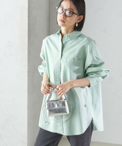 SHIPS / シップス シャツ・ブラウス | 《一部追加予約》〈洗濯機可能〉ピン オックス 刺繍 シャツ