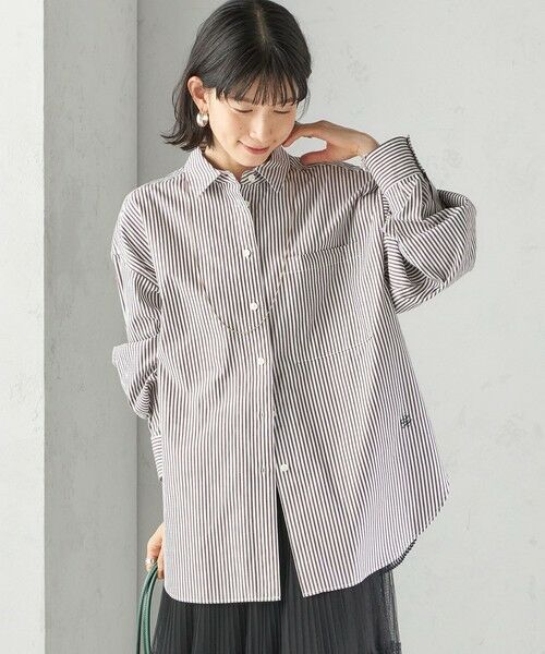 SHIPS / シップス シャツ・ブラウス | 《一部追加予約》〈洗濯機可能〉ピン オックス 刺繍 シャツ | 詳細19