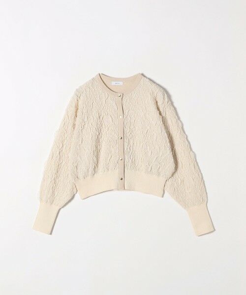SHIPS / シップス カーディガン・ボレロ | 【WEB限定】SHIPS any:〈手洗い可能〉ジャカード バンピー コンパクト カーディガン | 詳細7