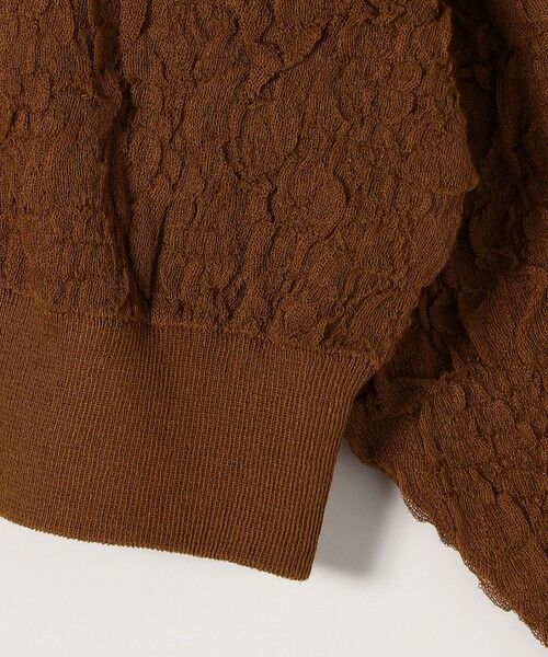 SHIPS / シップス カーディガン・ボレロ | 【WEB限定】SHIPS any:〈手洗い可能〉ジャカード バンピー コンパクト カーディガン | 詳細30