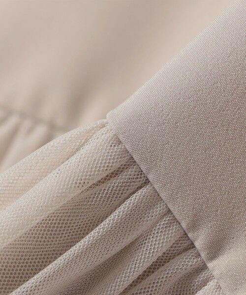 SHIPS / シップス シャツ・ブラウス | SHIPS Colors:〈手洗い可能〉ツインクロス チュール コンビ トップス◇ | 詳細7