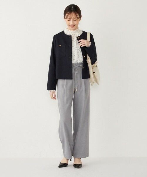 SHIPS / シップス シャツ・ブラウス | SHIPS Colors:〈手洗い可能〉ハイネック シャーリング ブラウス◇ | 詳細22