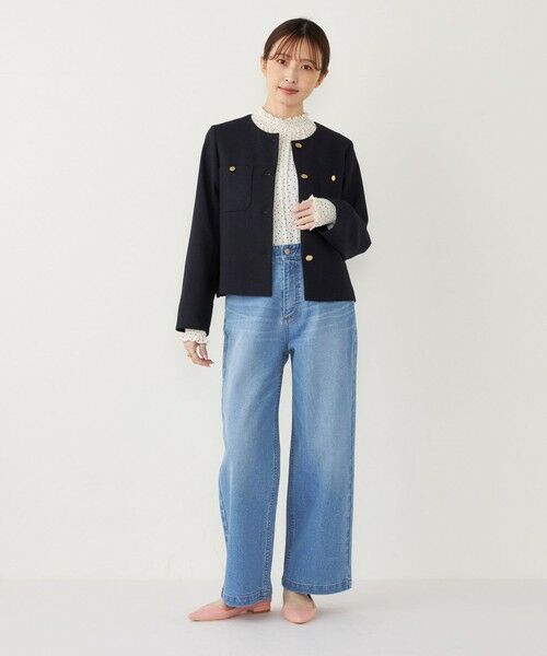 SHIPS / シップス シャツ・ブラウス | SHIPS Colors:〈手洗い可能〉ハイネック シャーリング ブラウス◇ | 詳細23