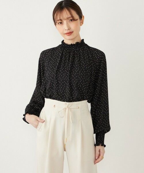 SHIPS / シップス シャツ・ブラウス | SHIPS Colors:〈手洗い可能〉ハイネック シャーリング ブラウス◇ | 詳細27