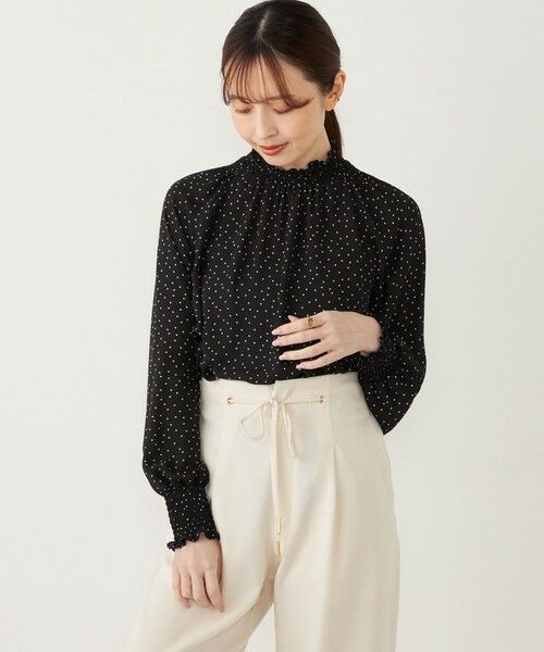 SHIPS / シップス シャツ・ブラウス | SHIPS Colors:〈手洗い可能〉ハイネック シャーリング ブラウス◇ | 詳細28