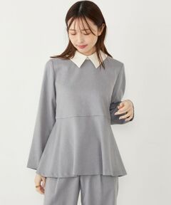 SHIPS / シップス シャツ・ブラウス | SHIPS Colors:〈手洗い可能〉デタッチャブルカラー2WAY ブラウス◇