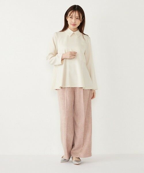 SHIPS / シップス シャツ・ブラウス | SHIPS Colors:〈手洗い可能〉デタッチャブルカラー2WAY ブラウス◇ | 詳細12