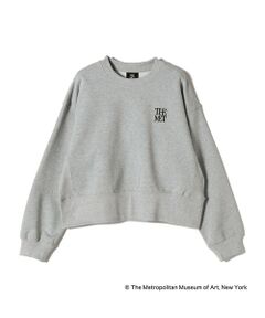 SHIPS / シップス スウェット | SHIPS Colors:THE MET コラボ エンブロイダリー  ボクシー スウェット