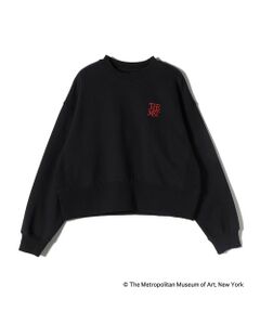 SHIPS / シップス スウェット | SHIPS Colors:THE MET コラボ エンブロイダリー  ボクシー スウェット