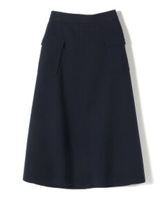 SHIPS / シップス ロング・マキシ丈スカート | SHIPS Colors:〈手洗い可能〉ジャージーメルトン ポケット フレア スカート 2