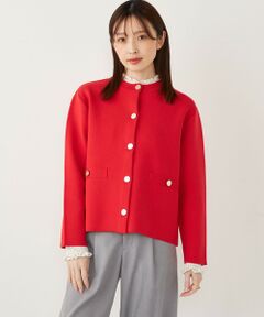 SHIPS / シップス カーディガン・ボレロ | SHIPS Colors:〈手洗い可能〉セッケツ ノーカラー カーディガン◇