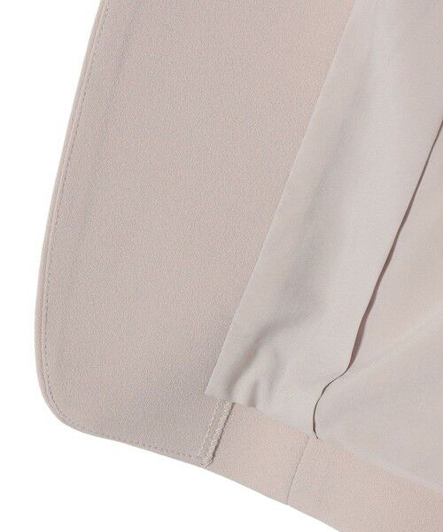 SHIPS / シップス ノーカラージャケット | 《一部追加予約》SHIPS Colors:ストレッチ ジョーゼット Vカラー ジャケット3 ◆ | 詳細16