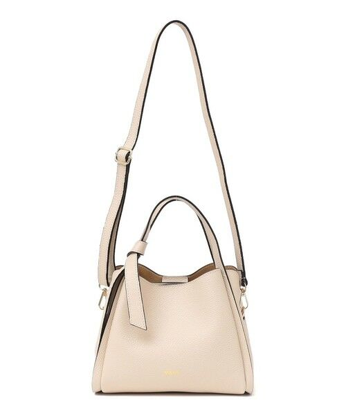 SHIPS / シップス ショルダーバッグ | MILOS: リボン パーテーション レザー トート S | 詳細10