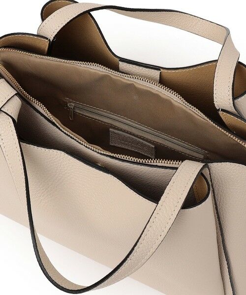 SHIPS / シップス トートバッグ | MILOS: A4 リボン パーテーション レザー トート M | 詳細21