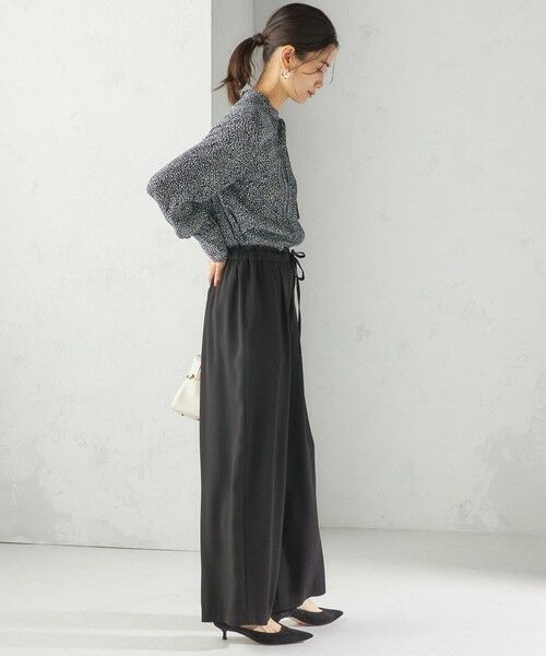 SHIPS / シップス シャツ・ブラウス | IPEKER プリント ピンタック ブラウス | 詳細30