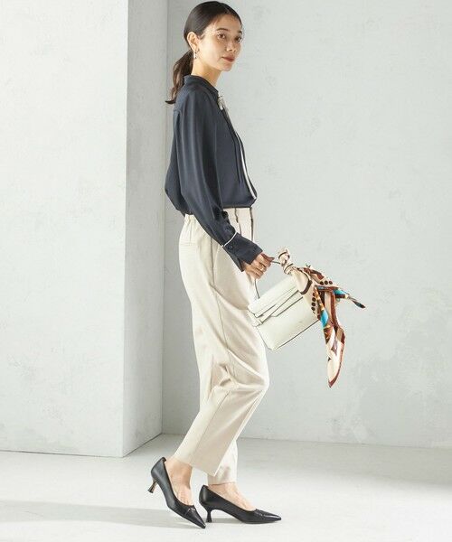 SHIPS / シップス シャツ・ブラウス | 〈手洗い可能〉ハンマー サテン ピンタック ブラウス | 詳細28